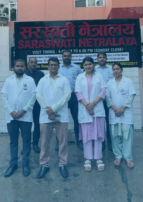 saraswati netralaya prayagraj building